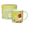 Alex Clark Football Mug in Tin